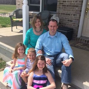 Brad Bobb and family
