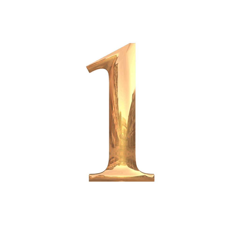 number 1